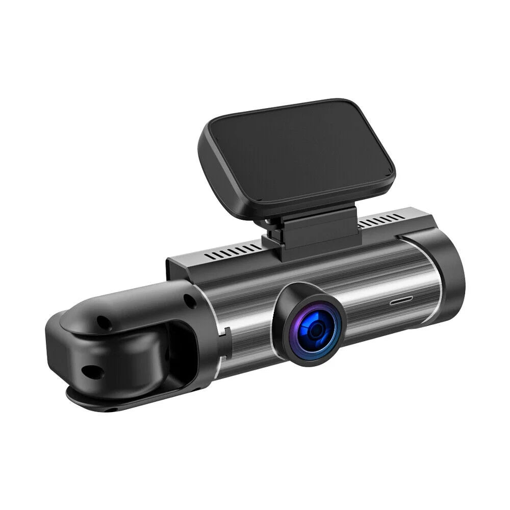 JLLOM Car DVR Dash Cam with Dual Lens Front and Inside Camera - 1080P