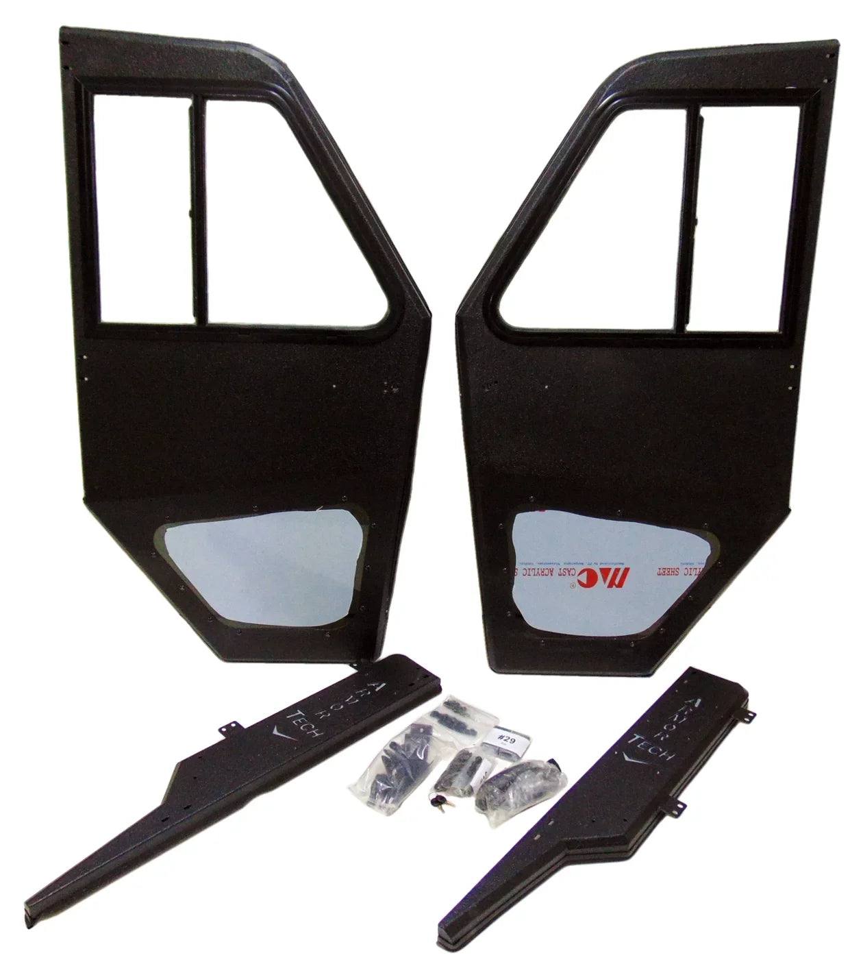 Fits Polaris 19-23 Ranger Crew 1000XP 1000 XP Steel Doors Only for Cab Enclosure