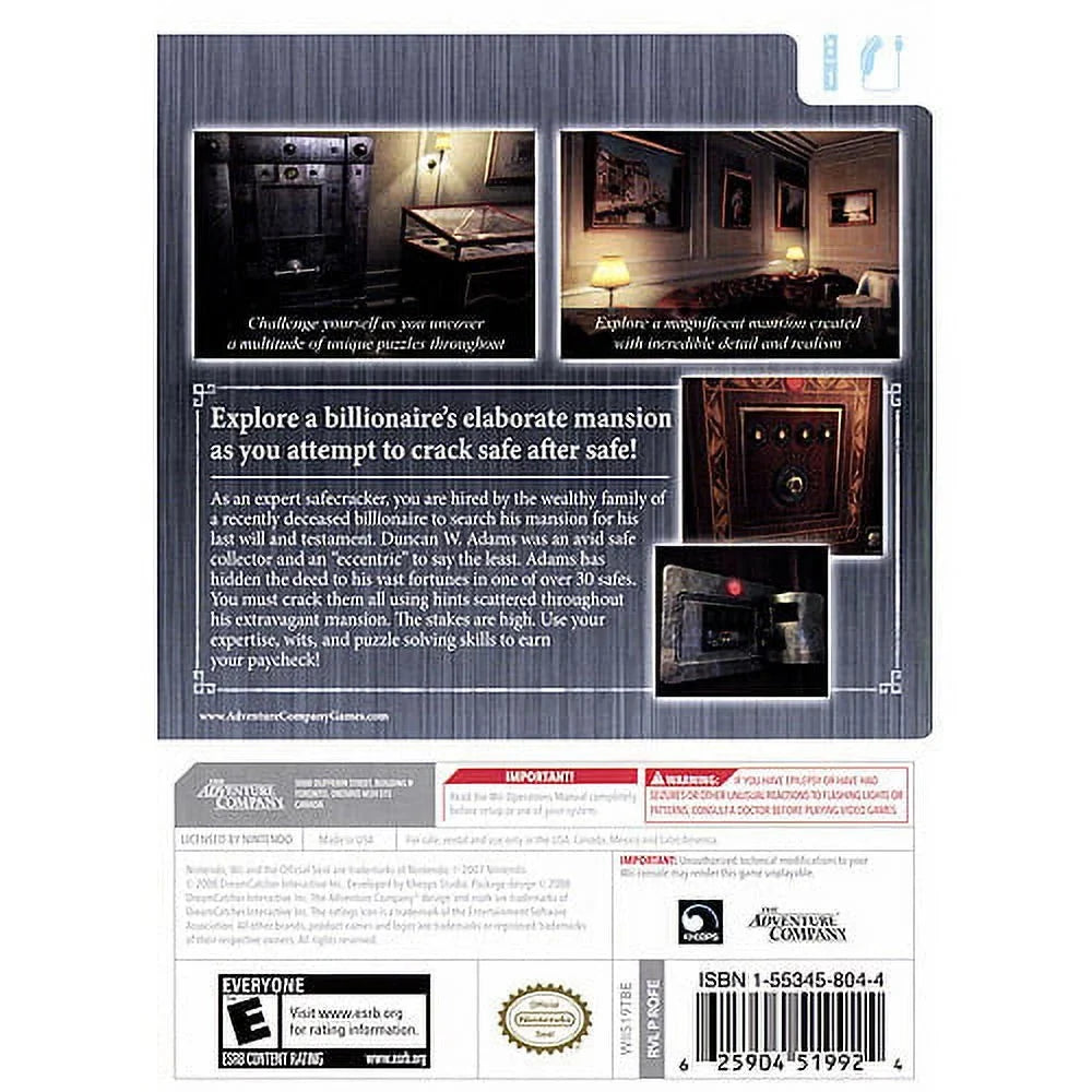 Safecracker - Nintendo Wii