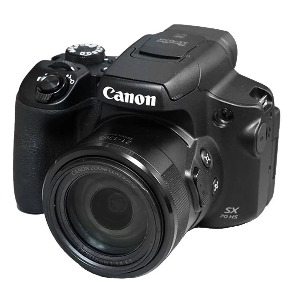 PowerShot SX70 HS Digital Camera+ Extra Battery + LED - 32GB Kit