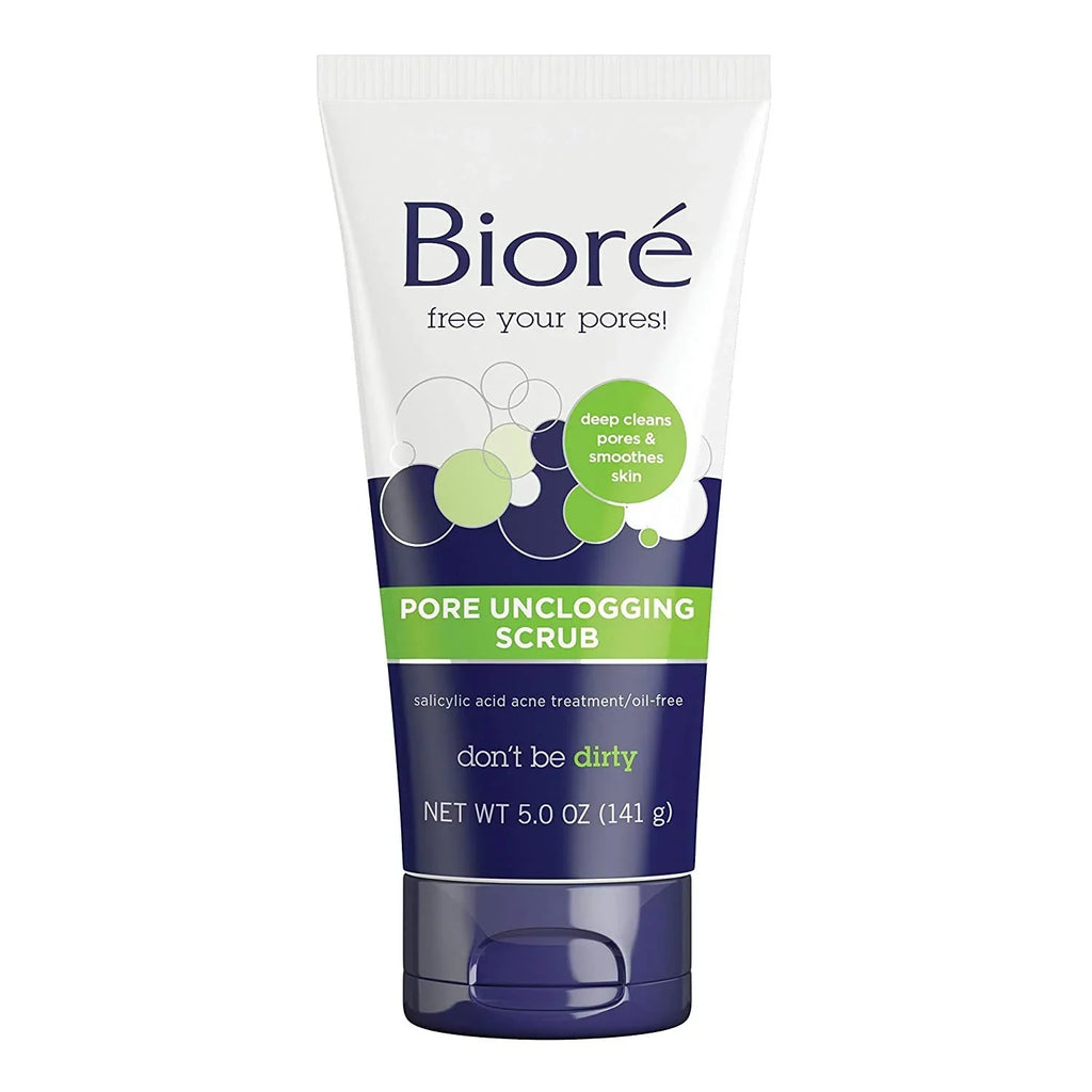 Biore Pore Unclogging Scrub 5 oz (Pack of 2)