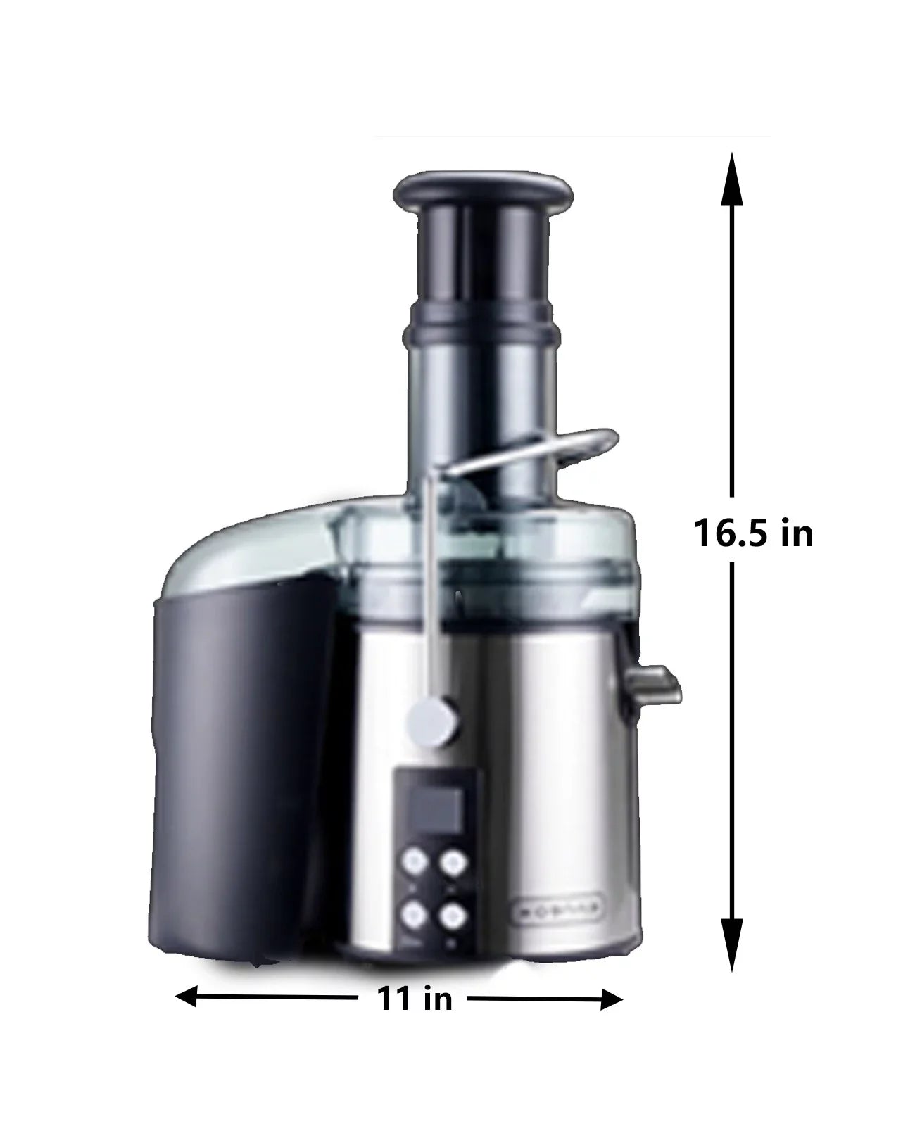 Centrifugal Juicer Machines for Vegetable Fruit - with 3" Feed Chute Anti-drip Tainless-steel Filter