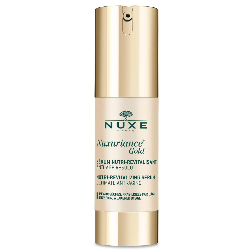 Nuxe Nuxuriance Gold Nutri-Replenishing Serum | Ultimate Anti-Aging Serum For Dry Skin, Vegan, Made In France, 1 Fl Oz