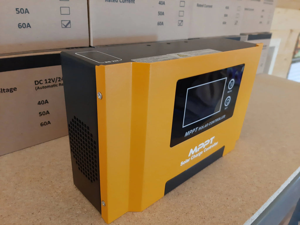 60 Amp MPPT Solar Charge Controller with LCD Display