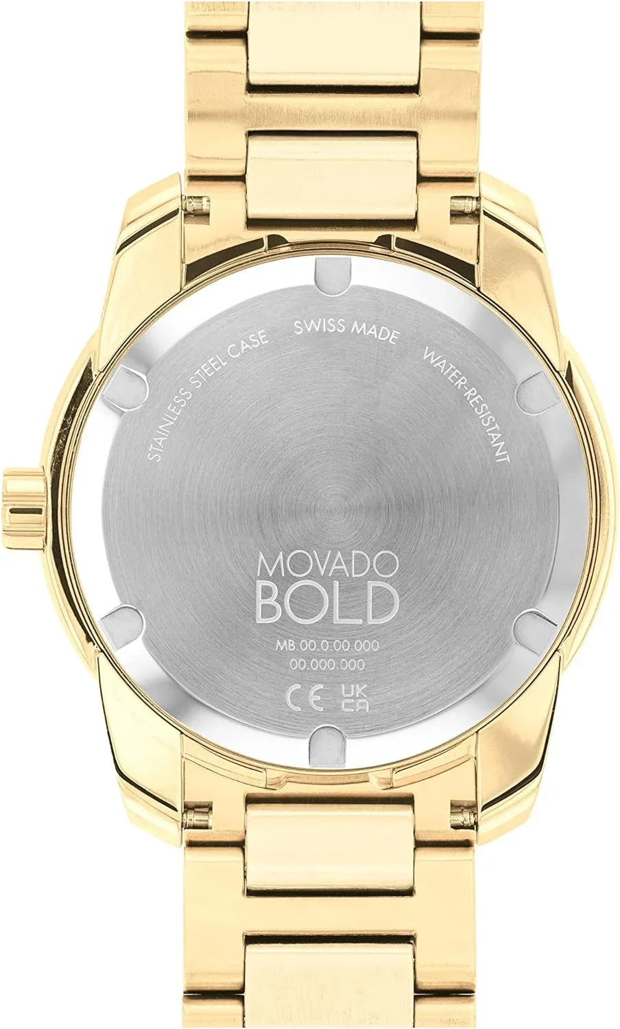 Movado Bold Verso Quartz Gold Dial Men's Watch 3600861
