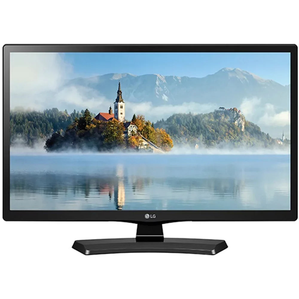 LG 22" Class 21.5" Diag Full HD 1080p LED TV 2017 Model (22LJ4540) with 2x 6ft High Speed HDMI Cable, Stanley 6-Outlet Surge Adapter, Screen Cleaner for LED TVs & 1 Year Extended Warranty