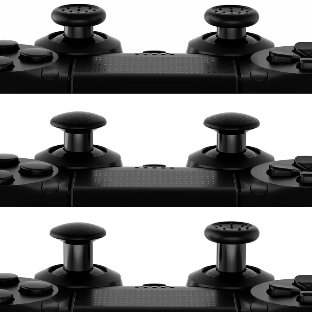 Black ModdedZone Extreme Modded Controller + Anti Recoil 2 Remap Buttons & Interchangeable Thumbsticks & Hair Triggers, Tactical Buttons Compatible with PS5 Custom Controller PC FPS