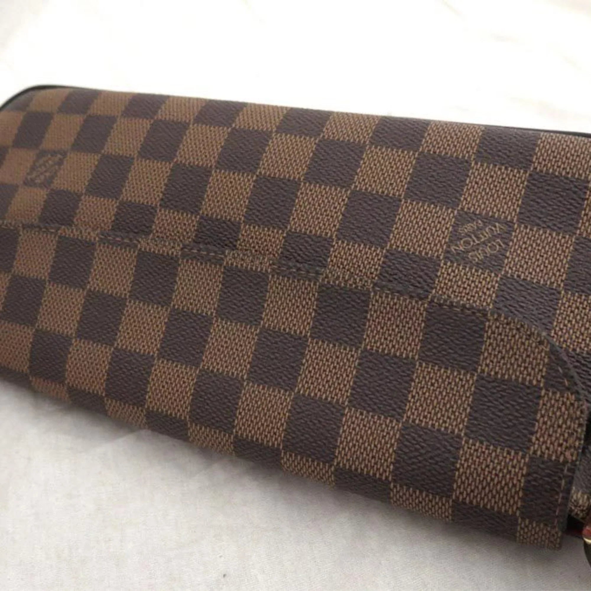 Pre-Owned Louis Vuitton Bag Damier Recoleta Blau x Gold Hardware Canvas Shoulder One Handle Women's N51299 (Good)