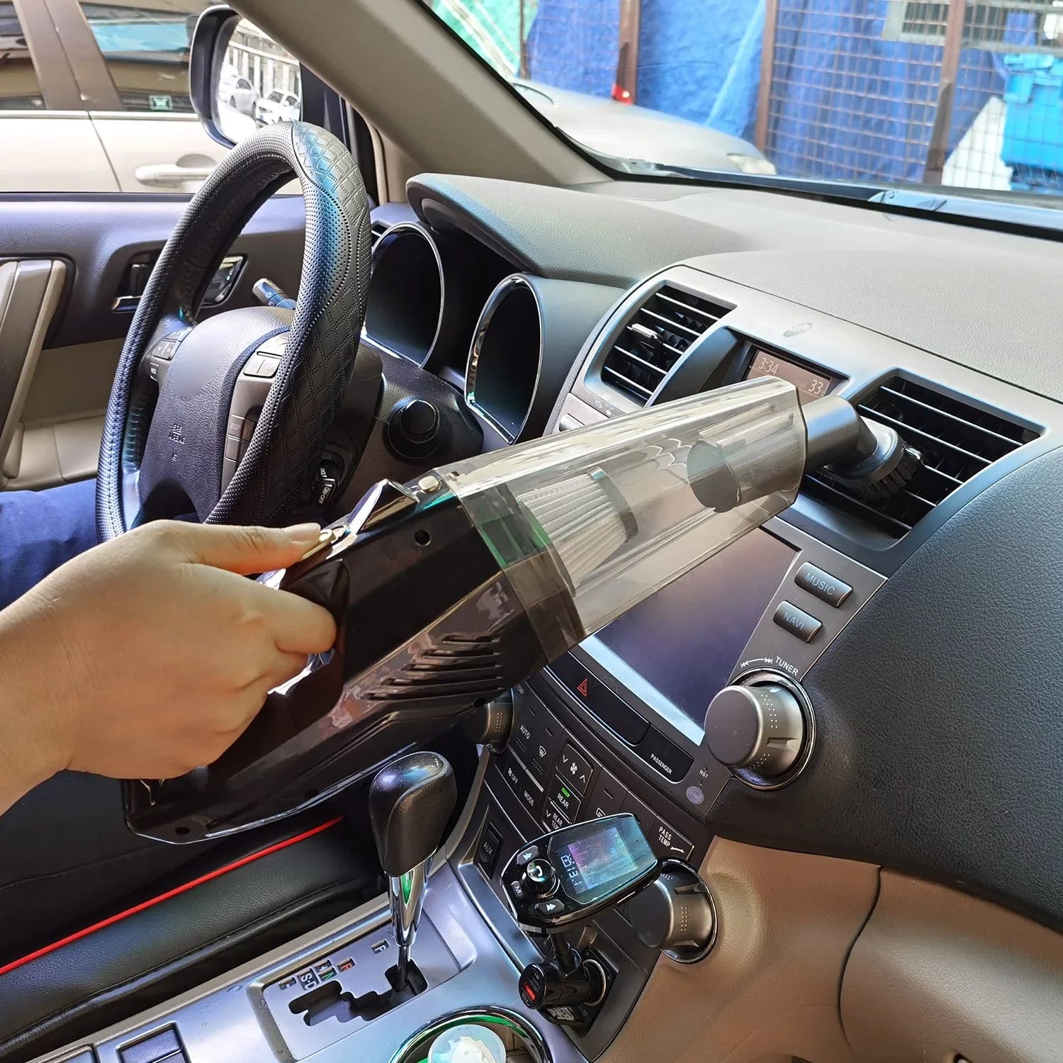 Handheld Vacuum Cleaner, iMountek  Car Vacuum Cleaner 120W 8000PA DC 12V Home Duster Powerful Suction with Accessory Kit