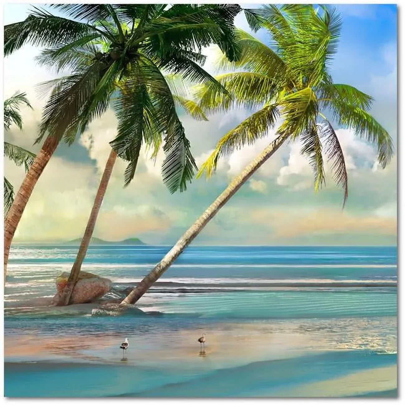 Courtside Market WEB-CT880-30x30 30 x 30 in. A Found Paradise III Gallery-Wrapped Canvas Wall Art