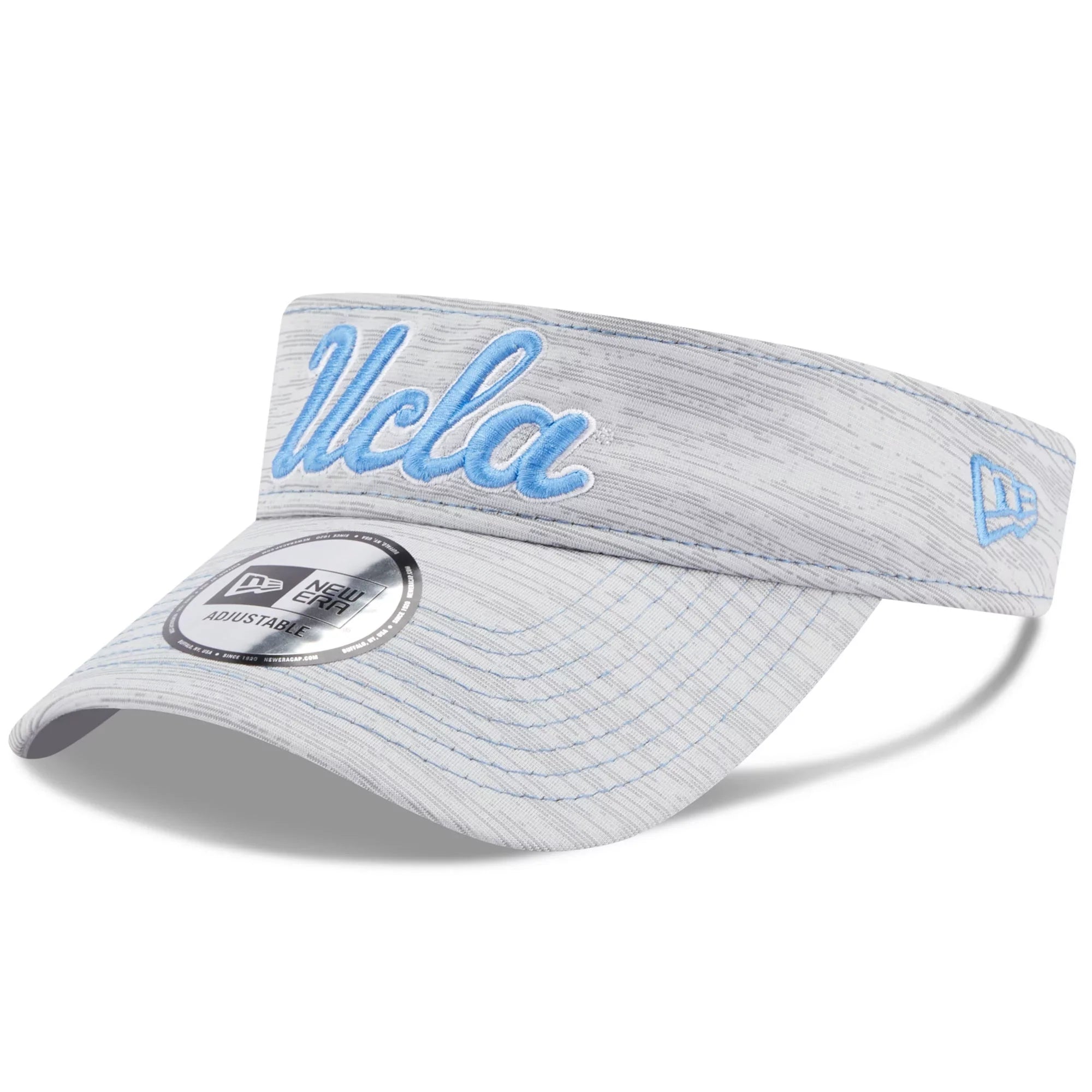 Men's New Era Gray UCLA Bruins Logo Adjustable Visor - OSFA