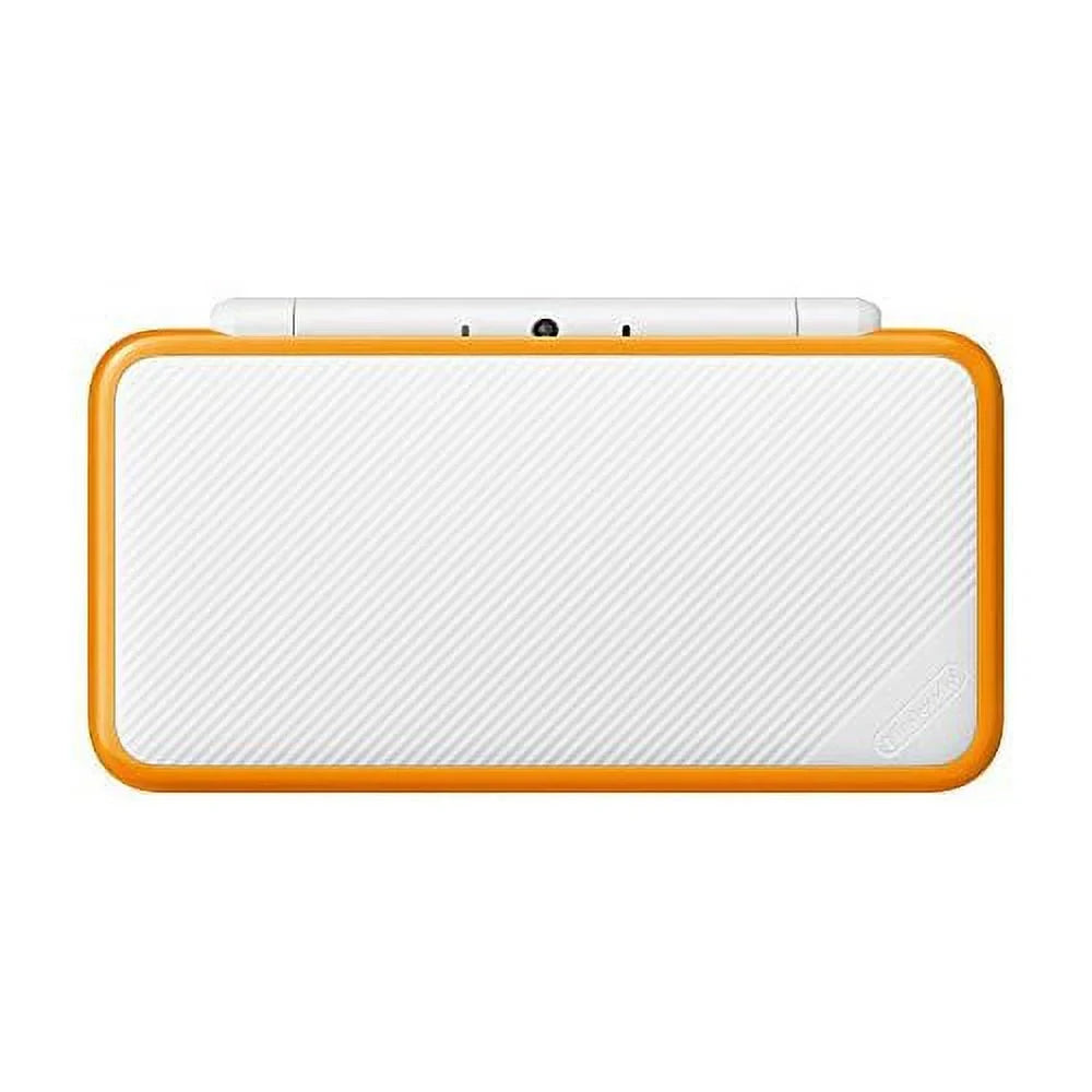 Restored Nintendo New 2DS XL White Orange Multi-Color (Refurbished)