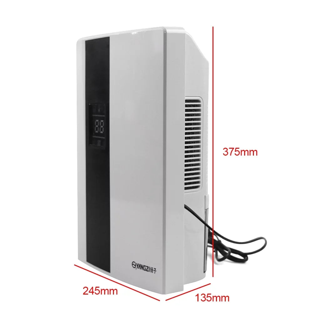 TOOL1SHOoo  Portable  2200ml Ultra Quiet Dehumidifier with LCD and Remote Water Tank Dehumidifier