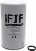 iFJF BF7633 Spin-on Fuel Filter Replacement for Duramax 6.6L 2001-2016 Chevy Silverado/GMC Sierra 2500HD 3500HD Replaces FF3003 1R-0750 FF5320 P551313 33528