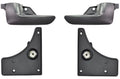 PT Auto Warehouse DR-2007A-QP - Interior Inside Door Handle, Black - Front/Rear Left/Right, Set of 4 Fits select: 2014-2020 RAM PROMASTER 2500, 2014-2020 RAM PROMASTER 1500