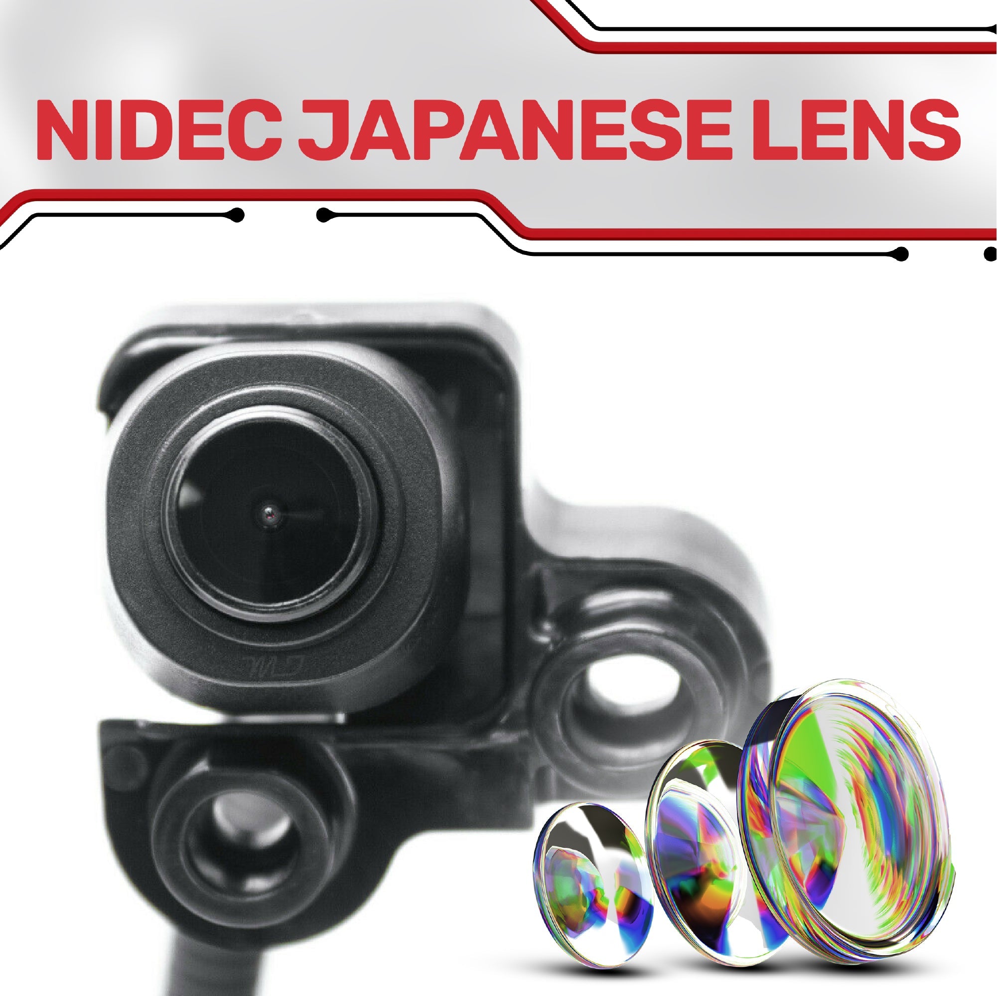Master Tailgaters Replacement for Chevrolet Traverse (2009-2012) Backup Camera OE Part # 15926125
