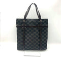 Pre-Owned LOEWE Anagram Tote Bag Gray x Brown (Good)