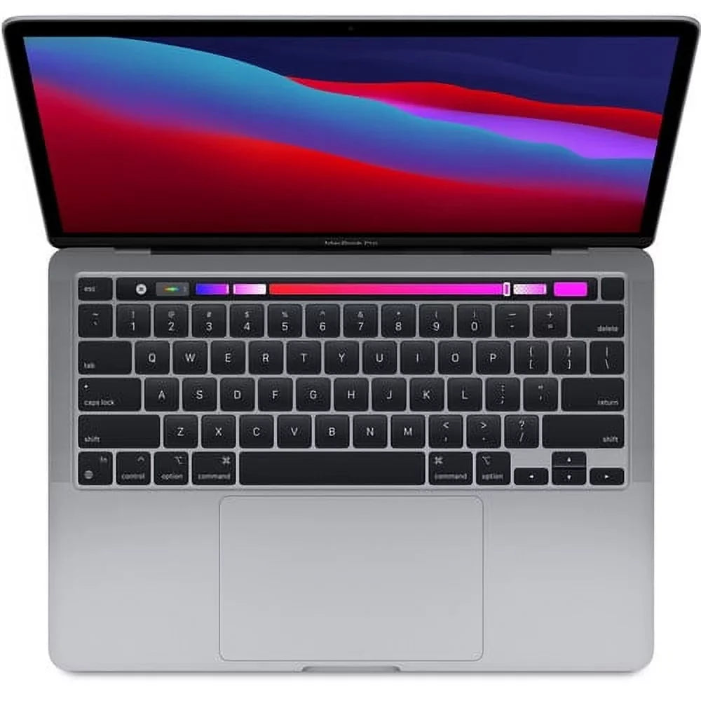 Restored  MacBook Pro with  M1 Chip (13-inch, 8GB RAM, 512GB SSD Storage) - Space Gray (Latest Model) (Refurbished)