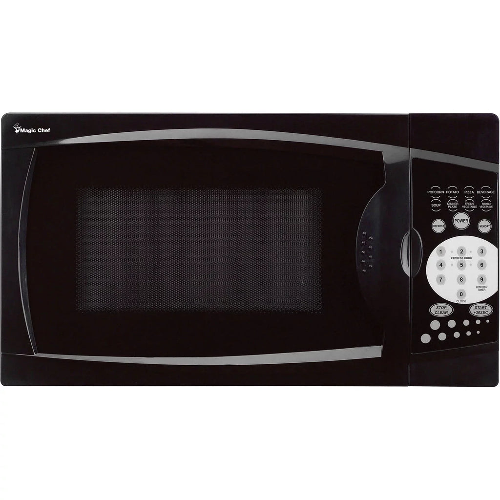 Magic Chef 0.7 Cu. Ft. 1000W Countertop Microwave Oven in Black