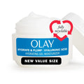 Olay Plump & Hydrate Hyaluronic Gel Face Moisturizer, 2 Oz Fragrance Free Hydrating Gel Moisturizer For Dry Skin With Hyaluronic Acid And Niacinamide, Recyclable Eco Jar Packaging