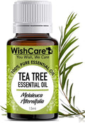 WishCare Tea Tree Essential Oil 15 ML - 100% Pure, Undiluted & Natural - For Skin, Hair and Acne Care