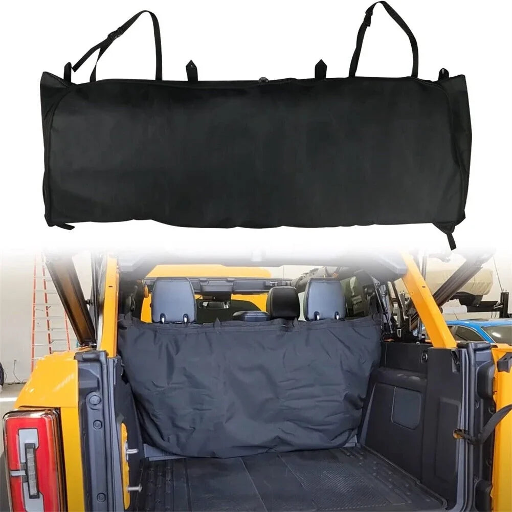 For Ford Bronco Accessories Window Storage Bag 1680D Soft Top 2021-2023 4 Doors