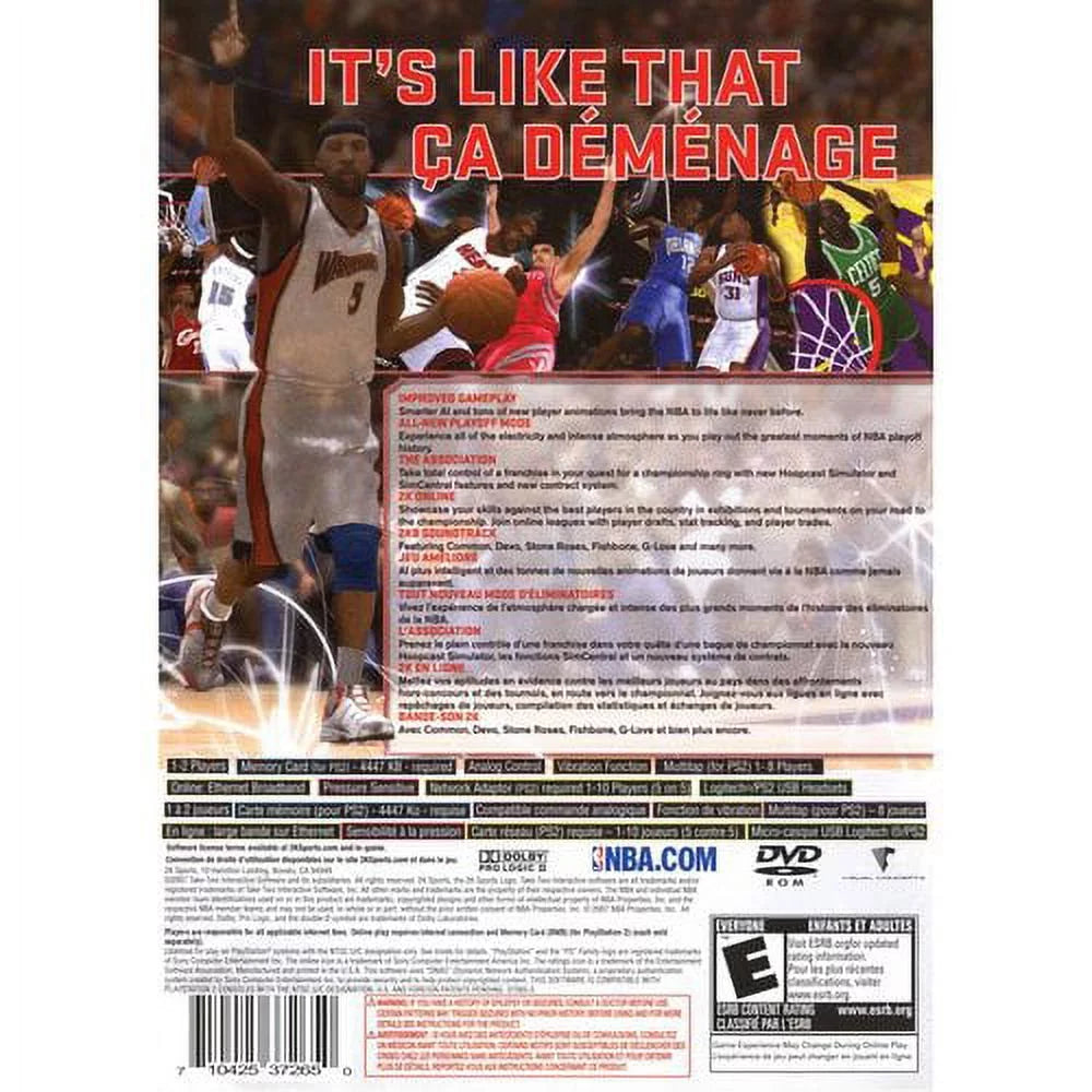 NBA 2K8 - PlayStation 2
