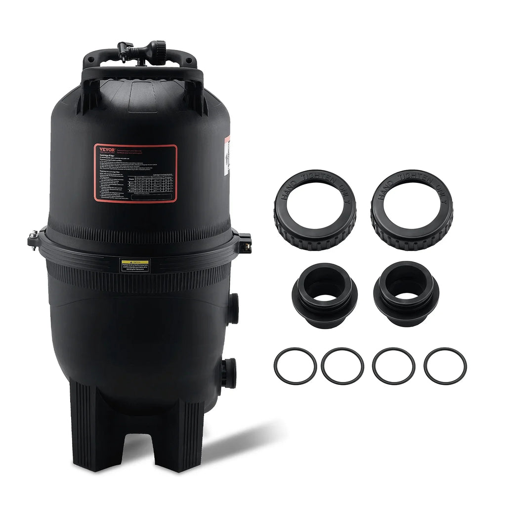 SKYSHALO 525Sq.Ft Pool Cartridge Filter In/Above Ground Swimming Pool Filtration