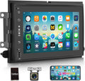 THONZER Android Car Radio for Ford F150 F250 F350 Fusion Edge Explorer Taurus Freestar, [1G+16G] 7 inch Touch Screen Stereo, Bluetooth/SWC/EQ Audio/1080P +Backup Camera