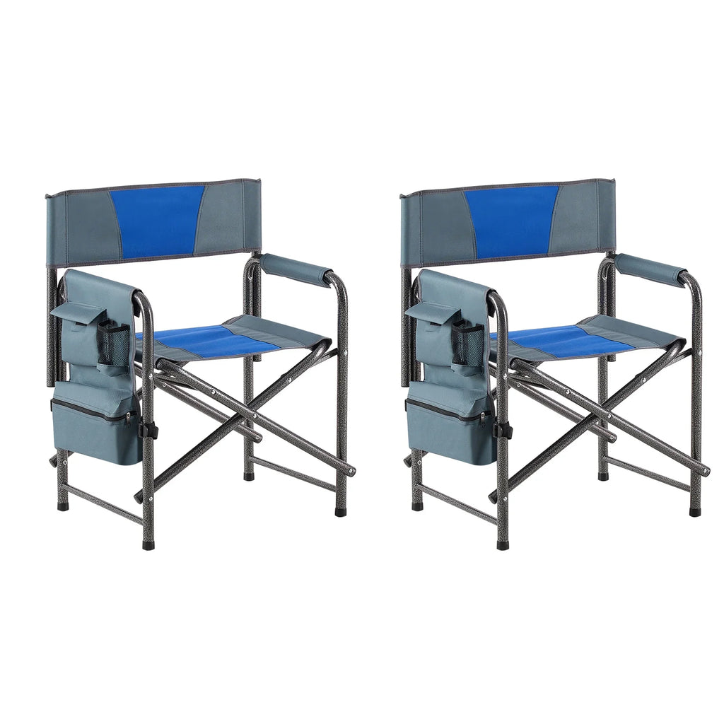 Premium Foldable Outdoor Chair - 2-piece - 22.92 - Experience ultimate comfort and convenience on-the-go!
