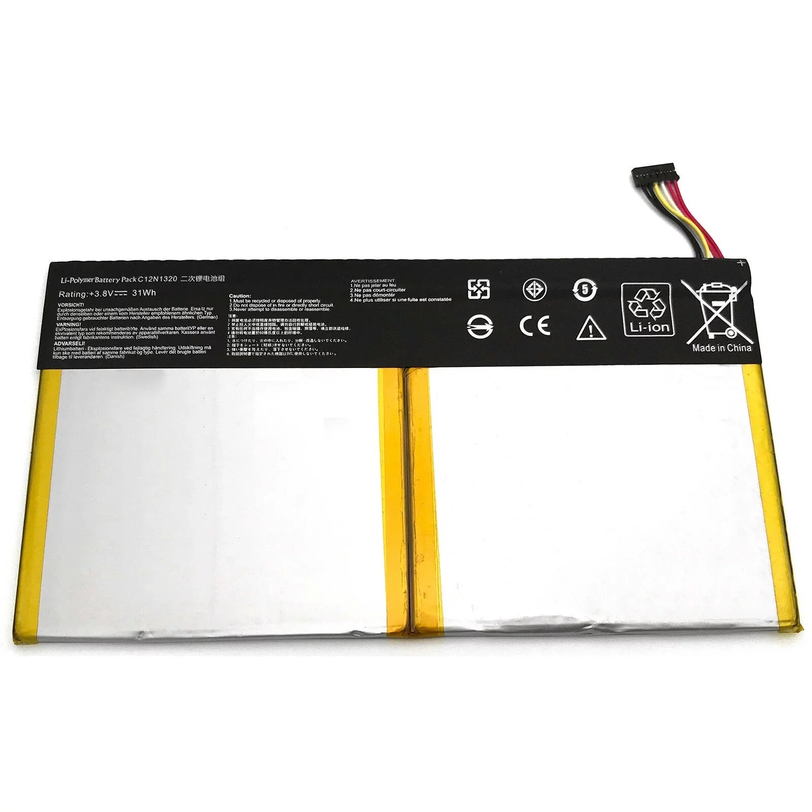 Battery For ASUS Transformer T100TA-DK048H T100TA-DK053H T100TAF-DK001B C12N1320