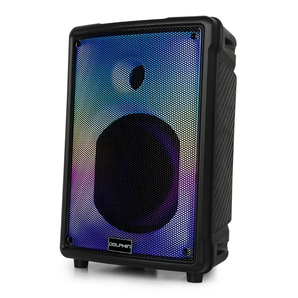 Portable 8" Karaoke Speaker with Wirlss Microphne