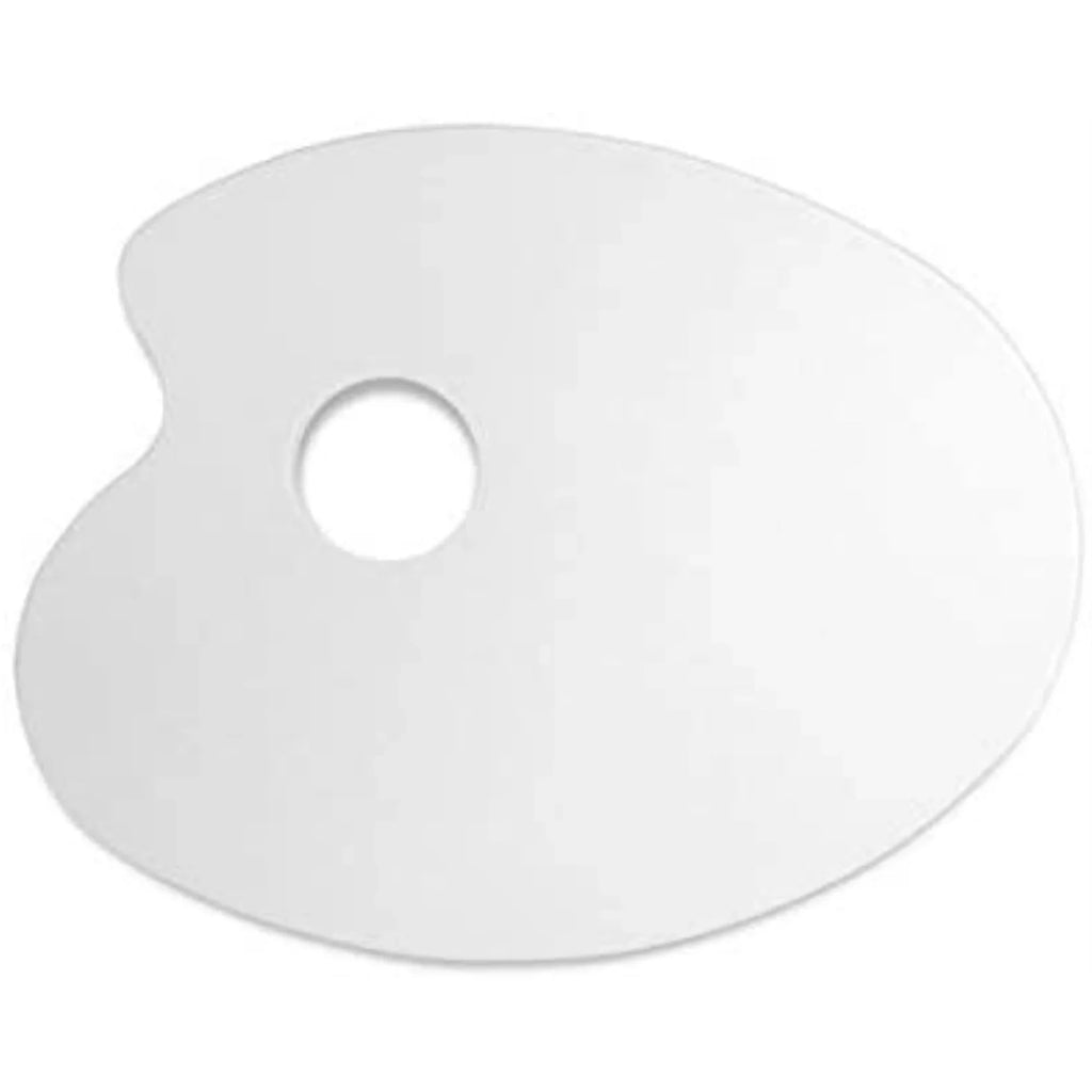 Amaco Glass Palette - 11" x 14", Oval
