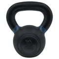 Champion Sports PCK25 7 x 5 x 8 in. 25 lbs Iron Kettlebell with Dark Blue Handles