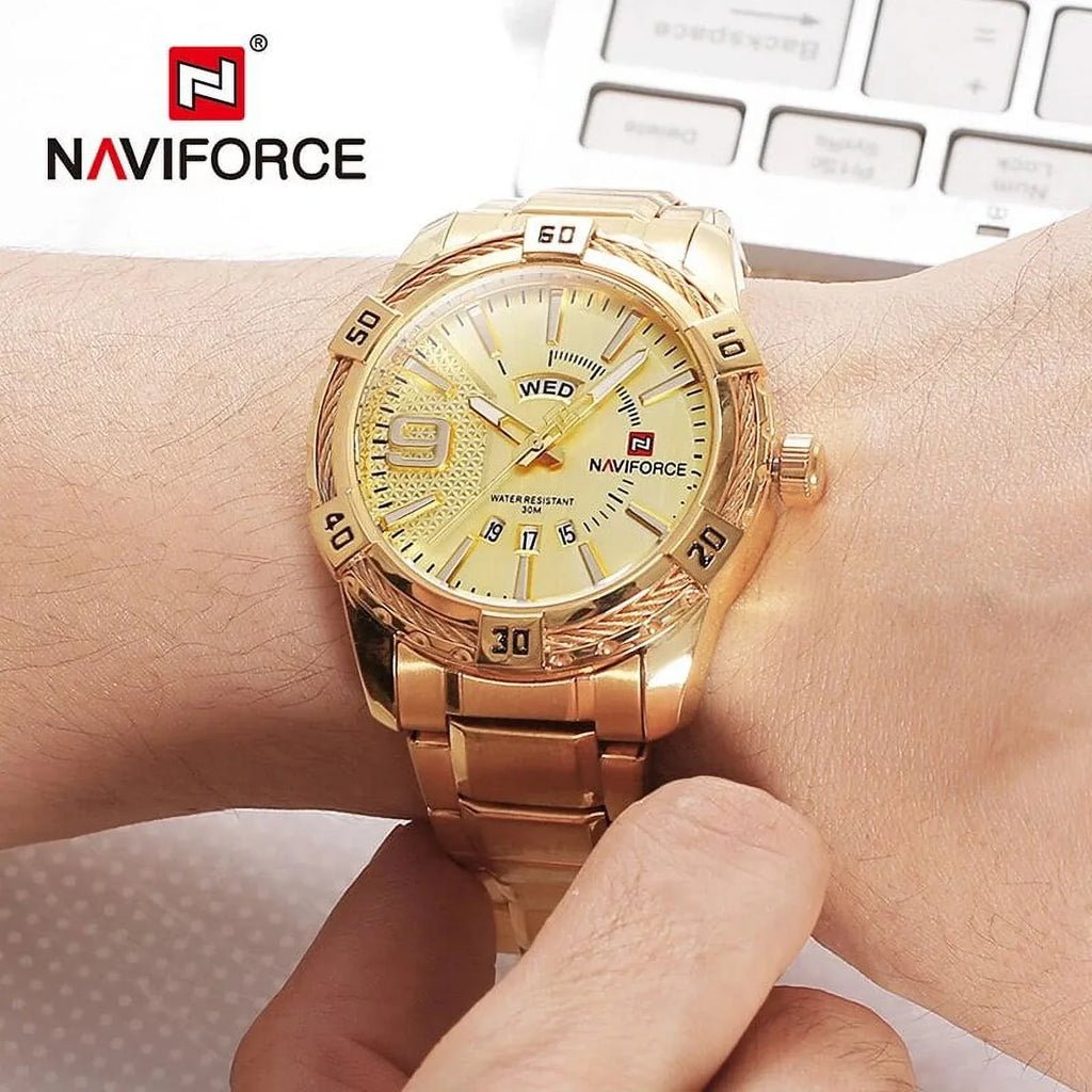 Luxury Brand Men's WristWatch Original Fashion Quartz Classic Watches For Men Waterproof Business Steel Band Clock Man BB