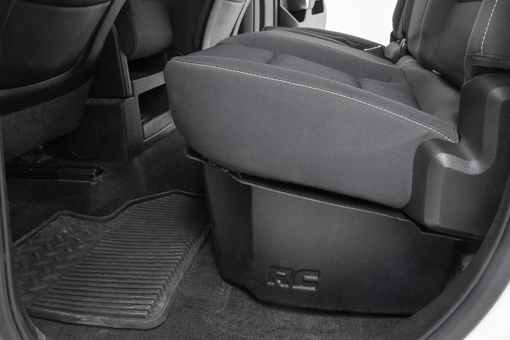 Rough Country Under Seat Storage for 14-18 1500 |15-19 2500HD/3500HD - RC09041