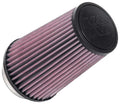 K&N Universal Clamp-On Air Filter: High Performance, Premium, Washable, Replacement Filter: Flange Diameter: 3.5 In, Filter Height: 8 In, Flange Length: 1.25 In, Shape: Round Tapered, RU-1045