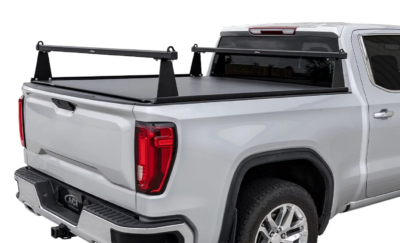 ADARAC 2008-2016 Fits Ford F-250 F-350 Super Duty 6' 8" Matte Black Aluminum M-model Truck Bed Racks F4010032