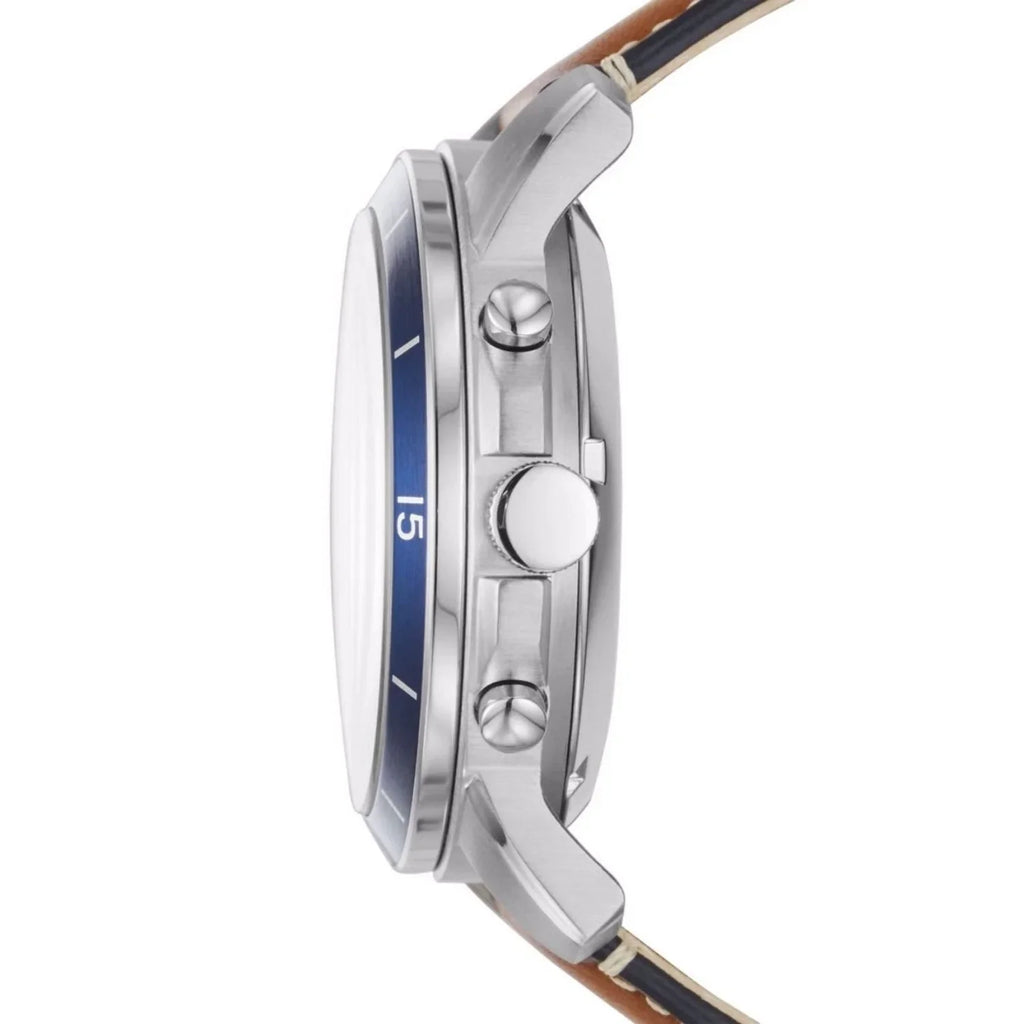 Fossil Men's Grant ME3140 Silver Stainless-Steel Automatic Dress Watch