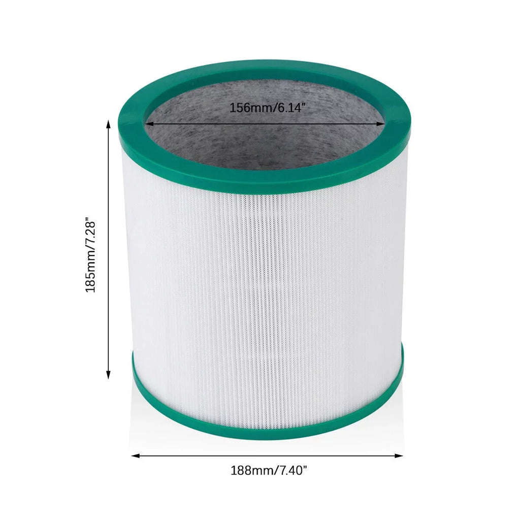 4 Pack Air Purifier HEPA Filter for Dyson Pure Cool Link TP00 TP02 TP03 968126-03