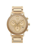 Pre-owned Movado Bold Evolution 42mm Quartz Men Steel Watch 3600811 (Good)