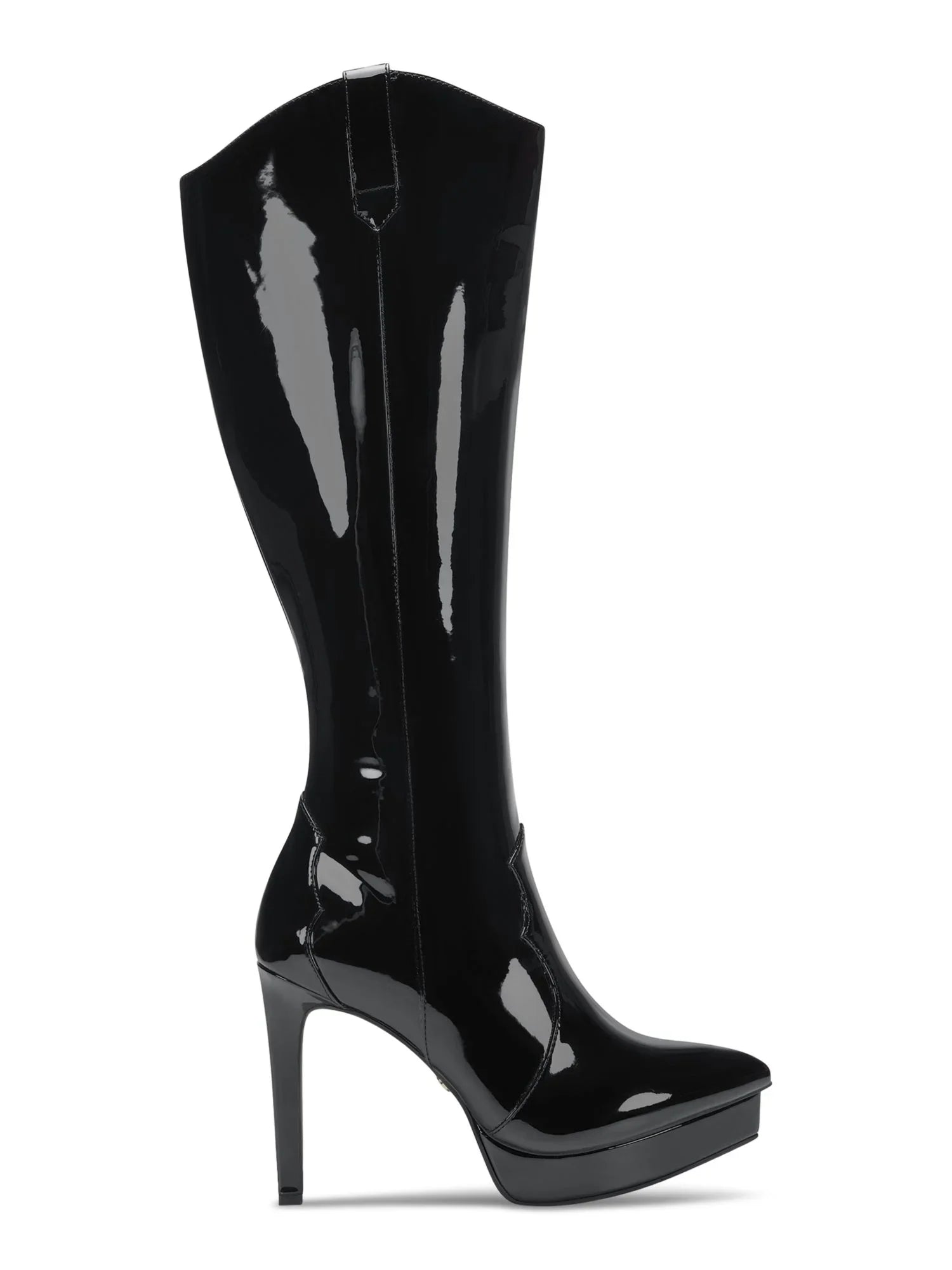 THALIA SODI Womens Black 3/4" PLatitudeform Comfort Trixi Pointy Toe Stiletto Zip-Up Dress Boots 5 M