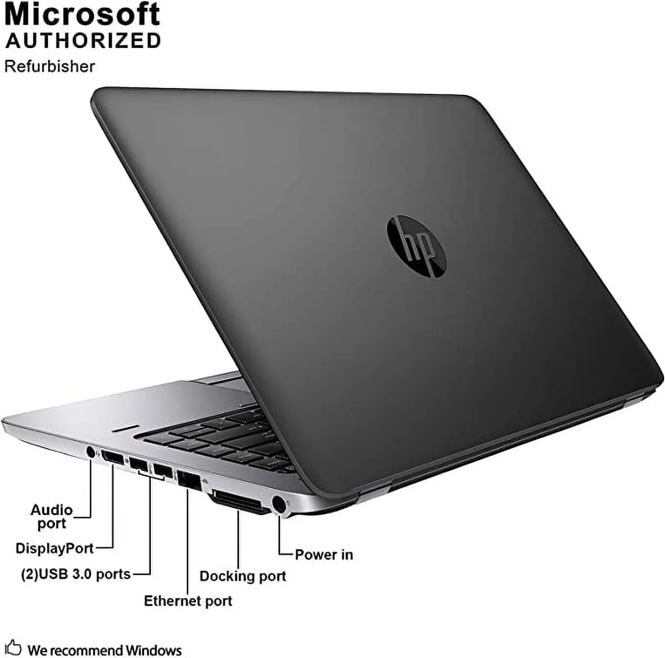 Elitebook 840 G1 Ultrabook Laptop Win 11 i5 2.5Ghz 8gb 250gb SSD Touchdisplay 14"