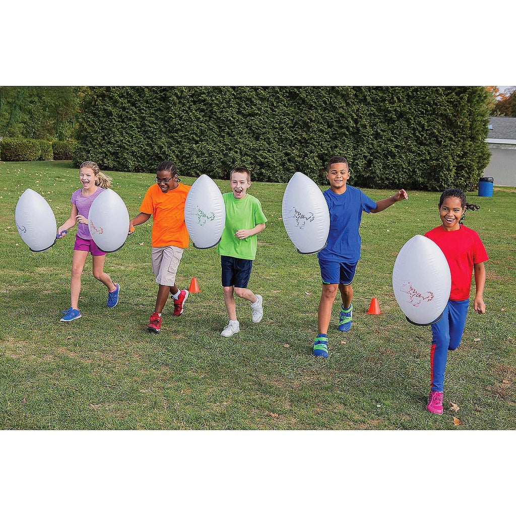 Spectrum™ 20"H Dino Egg and Spoon Set (Set of 6)