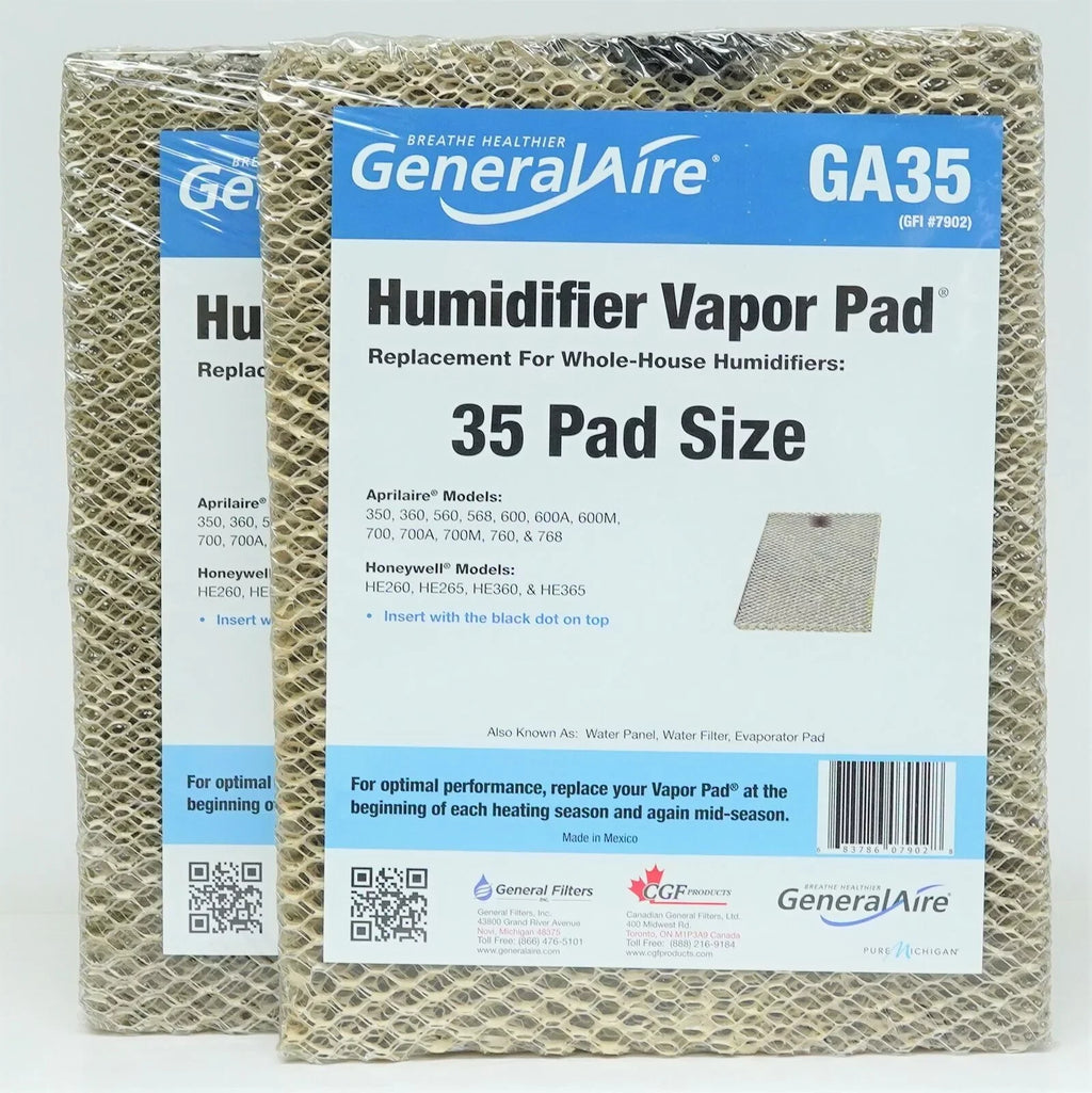 35-2 2PAK #35 for Aprilaire A35 Humidifier Water Panel Pad Filter