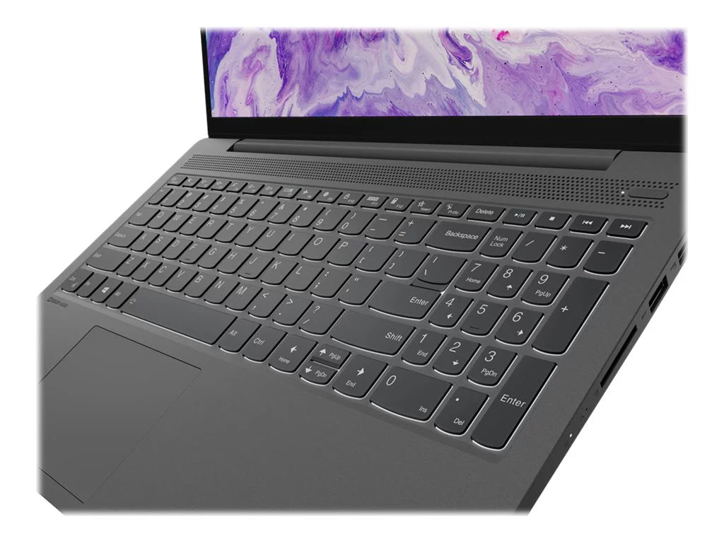 IdeaPad 5 15IIL05 81YK - Intel Core i5 - 1035G1 / 1 GHz - Win 10 Home 64-bit - UHD Graphics - 16 GB RAM - 512 GB SSD NVMe - 15.6" 1920 x 1080 (Full HD) - Wi-Fi 6 - graphite gray - kbd: US - with 1 Year  Premium Care