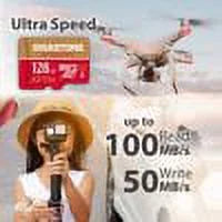 Gigastone 128GB Micro SD Card, 4K Game Pro, Nintendo Switch Compatible, A2 Run App, 4K Video Recording, Micro SDXC R/W up to 100/50MB/s, 2 Pack (2x128GB)