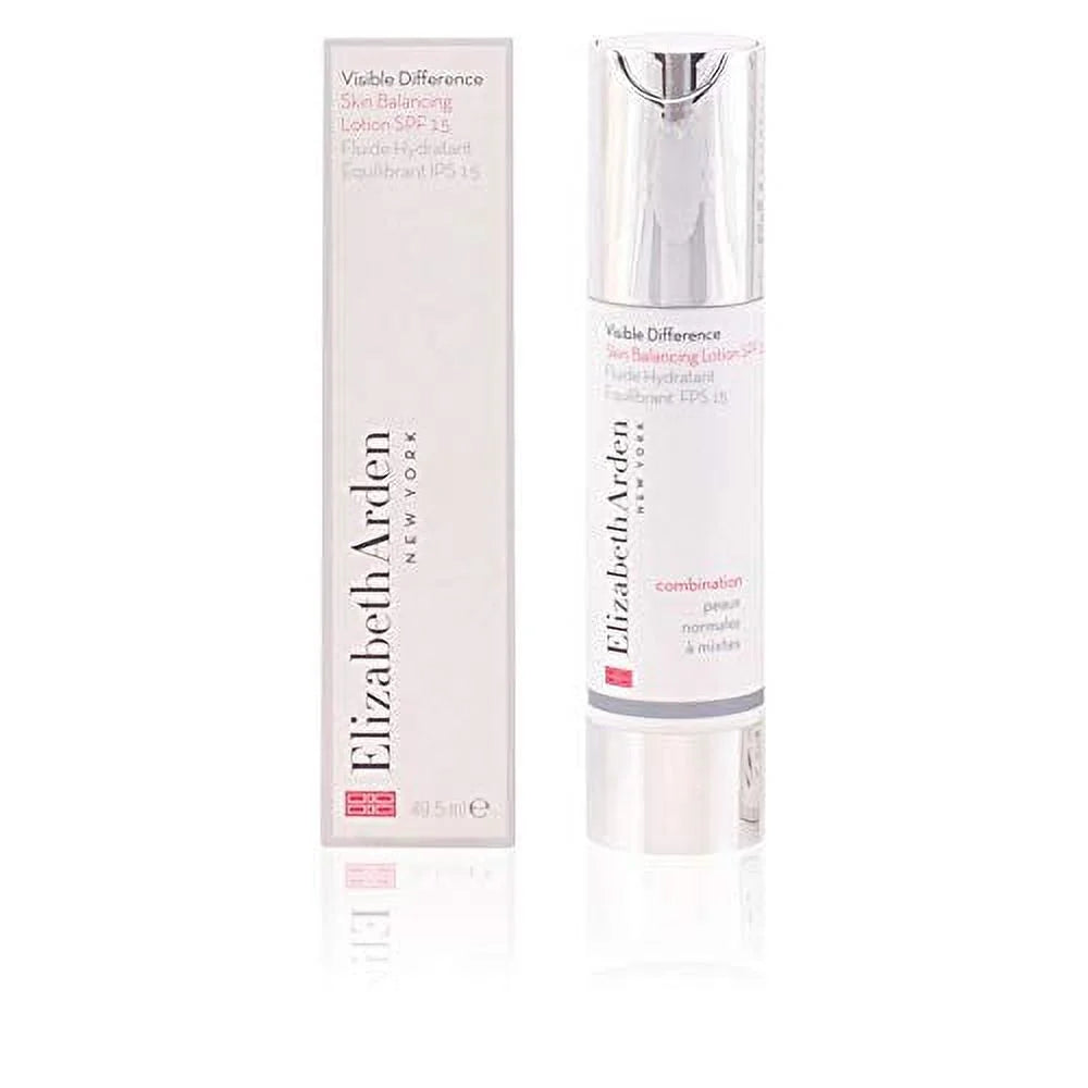 Visible Difference Skin Balancing Lotion SPF 15 - Combination by Elizabeth Arden for Women - 1.65 oz Lotion