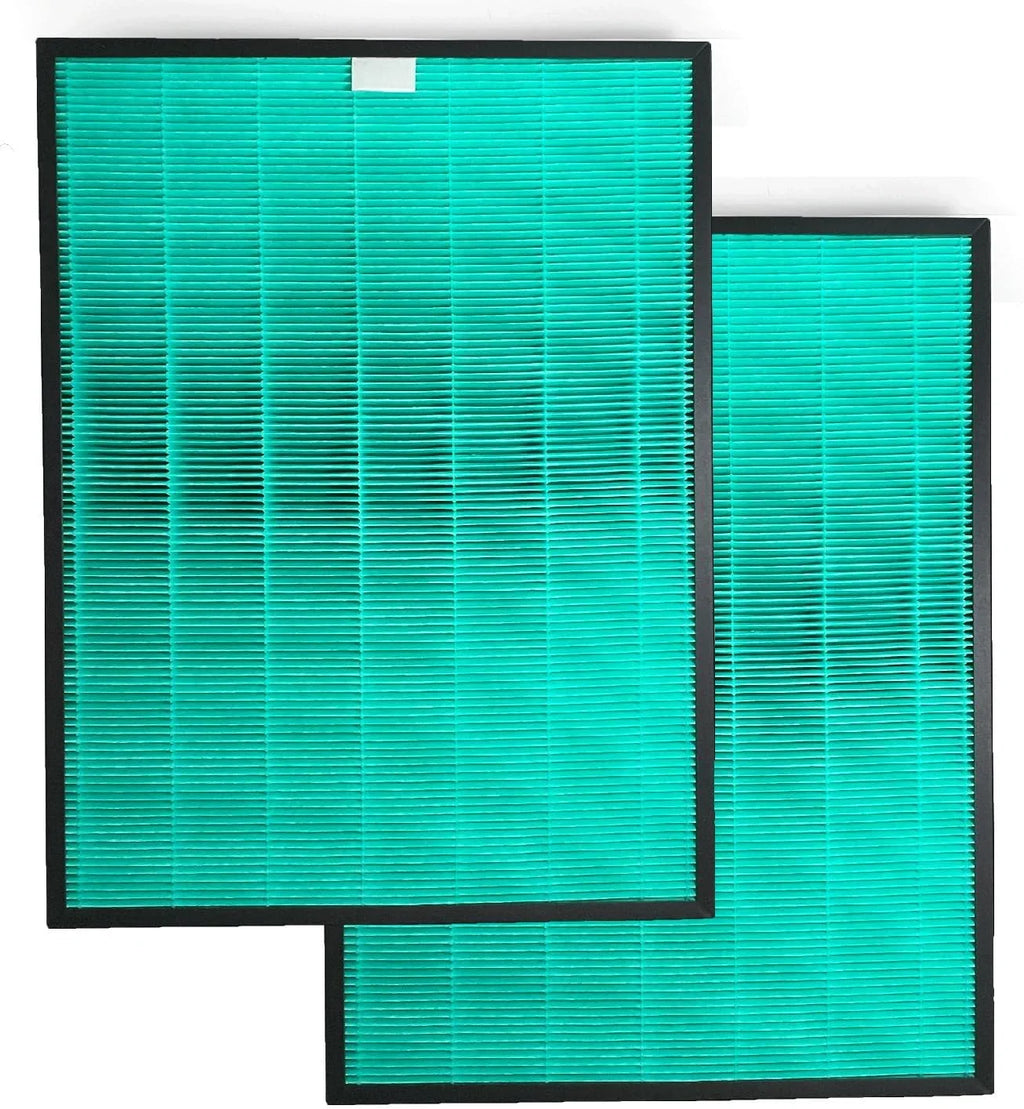 Nispira Max2 230 240 2-in-1 Green True HEPA Activated Carbon Filter Replacement for Coway Airmega 230 240 Air Purifier | Removes Smoke, VOCs, Odor | 3 Packs