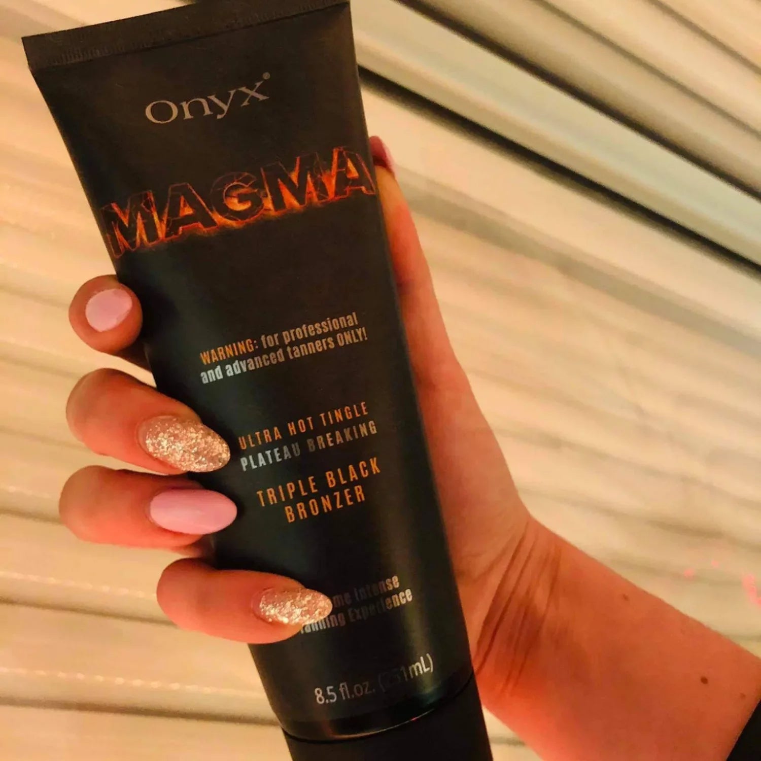 Onyx Magma Ultra Hot Triple Black Bronzer for Advanced Tanners Only